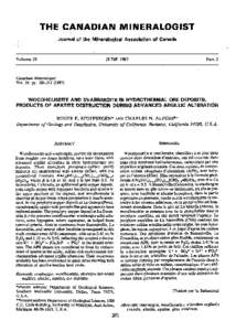 Sulfate minerals / Matter / Economic geology / Svanbergite / Argillic alteration / Alunite / Woodhouseite / Jarosite / Mineral / Chemistry / Phosphate minerals / Crystallography