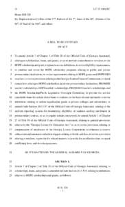 11  LC[removed]EC House Bill 326 By: Representatives Collins of the 27th, Ralston of the 7th, Jones of the 46th, Abrams of the