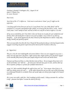 Transcript of John Rapier letter