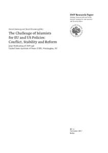 SWP Research Paper Stiftung Wissenschaft und Politik German Institute for International and Security Affairs  Muriel Asseburg and Daniel Brumberg (Eds.)