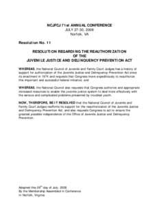 Juvenile court / Criminology / Law / Juvenile delinquency in the United States / Campaign for Youth Justice / Juvenile Justice and Delinquency Prevention Act / Department of Juvenile Justice / Office of Juvenile Justice and Delinquency Prevention