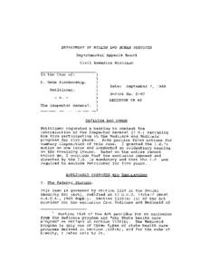 [removed]DECISION CR 42 H. Gene Blankenship, Petitioner v. The Inspector General
