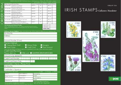 Postage stamps of Ireland / Postage stamp / Definitive stamp / Philately / Collecting / Cultural history