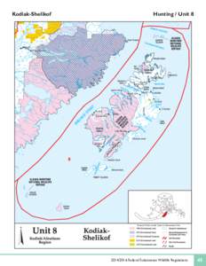 Kodiak Archipelago / Akhiok /  Alaska / Semidi Islands / Afognak / Shelikof Strait / Kodiak Island Borough /  Alaska / Chirikof Island / Kodiak Island / Geography of Alaska / Alaska / Kodiak National Wildlife Refuge