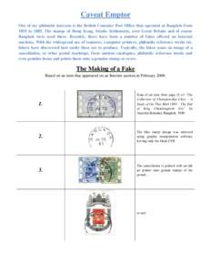 Stamp collecting / Cancellation / Postage stamp / Philatelic fakes and forgeries / Philately / Collecting / Cultural history