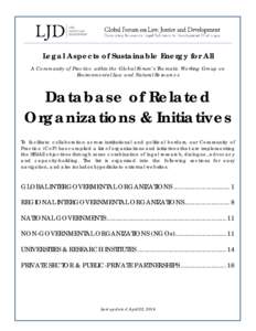 Environment / Energy economics / Low-carbon economy / International development / Renewable energy commercialization / Renewable Energy and Energy Efficiency Partnership / International Renewable Energy Agency / Sustainable energy / Energy Sector Management Assistance Program / Energy / Energy policy / Technology