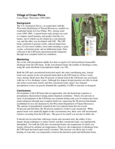 Water / Environment / Environmental engineering / Hydraulic engineering / Environmental soil science / Stormwater / Surface runoff / Infiltration basin / Detention basin / Water pollution / Earth / Hydrology