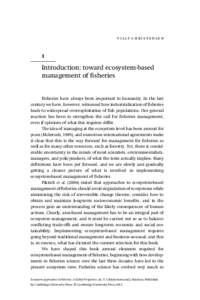 Biology / Daniel Pauly / Villy Christensen / Fishing down the food web / FishBase / SeaLifeBase / Sustainable fishery / Fisheries management / Sea Around Us Project / Fisheries science / Fishing / Fish