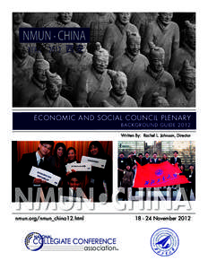 NMUN • CHINA XI’AN 2012 ECONOMIC AND SOCIAL COUNCIL PLENARY