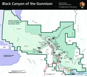 Curecanti National Recreation Area / Black Canyon of the Gunnison National Park / Denver and Rio Grande Western Railroad / Grand Canyon / Colorado counties / Geography of Colorado / Colorado