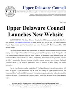 Microsoft Word - 070708UDC website launch.doc