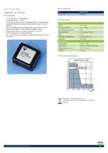 LP 174-FME TiefpassfilterMHz BESCHREIBUNG LP 174-FME ist ein LC Tiefpassfilter. PassbandbreiteMHz. Dämpft die kompletten Tetra- und GSM900 Bänder mit über 60dB und