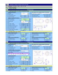 Calculation of shaped couplings of shafts with hubs i ii 1.0  Calculation: A = OK; B = OK; C = OK; D = OK