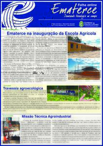 Folha online  Edição eletrônica / Informativo Semanal 06 a 10 de junho deAno III Nº 65  Lavras da Mangabeira