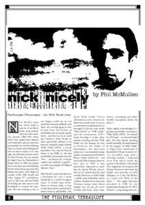 Psychotropia (Terrascopia)  the Nick Nicely story ick Nicelys name has woven itself in