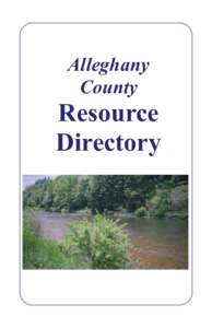 Alleghany County Resource Directory