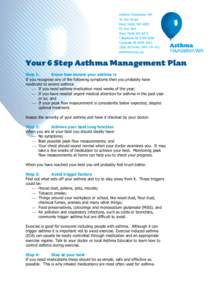 Asthma / Exercise-induced asthma / Bronchodilator / Peak expiratory flow / Salmeterol / Fluticasone/salmeterol / Montelukast / Budesonide/formoterol / Pathophysiology of asthma / Pulmonology / Medicine / Respiratory therapy