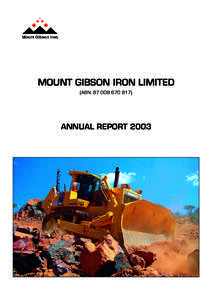 Matter / Iron ore / Ore / Hematite / Mullewa /  Western Australia / Magnetite / Mineral exploration / Mining / Buena Vista Iron Ore District / Economic geology / Chemistry / Crystallography