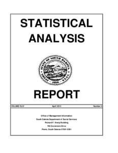 STATISTICAL ANALYSIS REPORT VOLUME XLIV