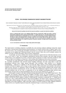 Journal of Astronomical Instrumentation World Scientific Publishing Company ICONN – THE INFRARED COHERENCING NEAREST NEIGHBOR TRACKER COLBY A. JURGENSON1, FERNANDO G. SANTORO2, TYLER M. MCCRACKEN3, JOHN S. YOUNG4, E