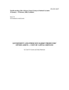 Economics / Marxist theory / Macroeconomics / Consumption of fixed capital / Operating surplus / Gross domestic product / Valuation / Return on capital employed / Cost of capital / National accounts / Microeconomics / Capital