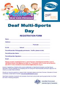 Microsoft Word - VIC Deaf Sports Day - Registration Form 2012.doc