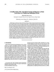 150  JOURNAL OF THE ATMOSPHERIC SCIENCES VOLUME 69