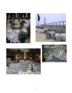 1  Wedding Receptions Thank you for considering the Old Ebbitt Grill as your wedding reception site. We look forward to working together with you to make your reception a memorable experience. Upon booking, our Private 