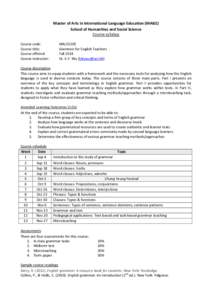 MALE5205-Brief-Course-Syllabus