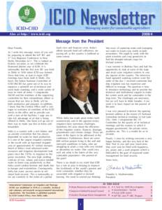 ICID Newsletter 2009_4.pmd