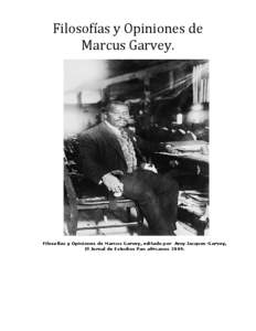 Filosofía y opiniones_Profeta Marcus Mosiah Garvey
