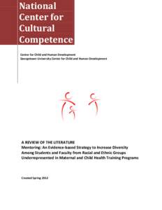National Center for Cultural Competence Center for Child and Human Development Georgetown University Center for Child and Human Development