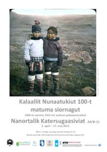 Arnold Heim, 1909, ETH Library, Image Archive  Kalaallit Nunaatukiut 100-t matuma siornagut 1909-mi aamma 1912-imi assilisat qalipaasersukkat