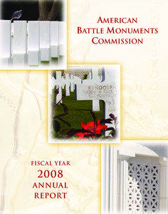 AMERICAN BATTLE MONUMENTS COMMISSION