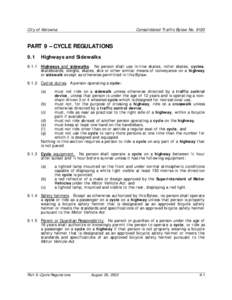 Microsoft Word - Part 09 - Cycle Regulations.doc