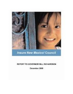 Microsoft Word[removed]Insure NM! Report to Governor[removed]doc