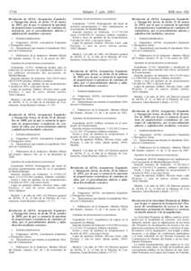 7716 Resolución de AENA, Aeropuertos Españoles y Navegación Aérea, de fecha 15 de marzo de 2001, por la que se anuncia la apertura de proposiciones económicas de contratos de asistencia, por el procedimiento abierto