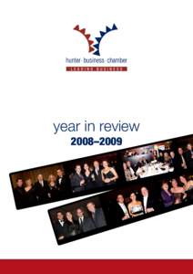 year in review 2008–2009 year in review 2008–2009 Representing NSW Business Chamber in the Hunter