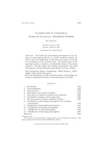 1403  Documenta Math. Classification of Categorical Subspaces of Locally Noetherian Schemes
