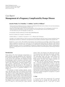 Pregnancy / Lysosomal storage diseases / Rare diseases / Inborn errors of carbohydrate metabolism / Glycogen storage disease type II / Acid alpha-glucosidase / Enzyme replacement therapy / Medical genetics / Maternal-fetal medicine / Medicine / Health / Obstetrics