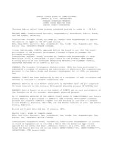 DAKOTA COUNTY BOARD OF COMMISSIONERS JANUARY 2, 1996 PROCEEDINGS REGULAR SCHEDULED MEETING COUNTY BOARD MEETING ROOM DAKOTA COUNTY COURTHOUSE Chairman Bobier called their regular scheduled meeting to order at 1:34 P.M.