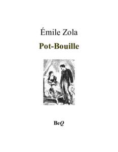 Émile Zola Pot-Bouille BeQ  Émile Zola