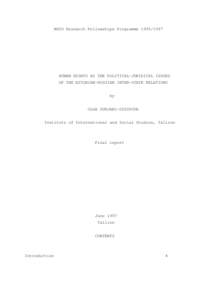 Estonia / Member states of the United Nations / Human rights in Estonia / Soviet occupations / Linguistic discrimination / Baltic states / Russia / Outline of Estonia / Europe / Estonia–Russia relations / Political geography