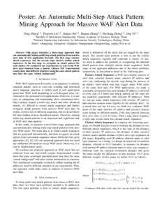 IP address / Transmission Control Protocol / Computing / Cyberwarfare / Application firewall / Computer security / Attack patterns