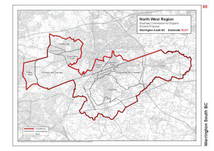 Geography of England / Thelwall / Penketh / Great Sankey / Whittle Hall / Latchford / Cuerdley / Grappenhall / Transport in Warrington / Warrington / Cheshire / Local government in England