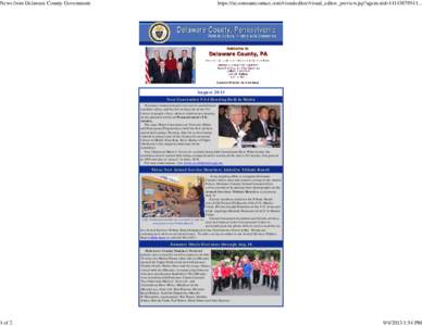 News from Delaware County Government