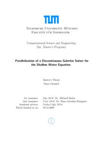 Partial differential equations / Shallow water equations / Differential equation / Xi / NavierStokes equations / Nonlinear system