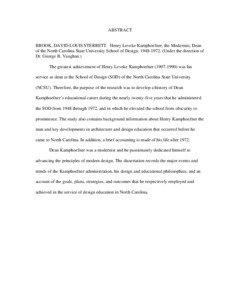 North Carolina / Confederate States of America / George Matsumoto / Association of Public and Land-Grant Universities / Historic preservation / North Carolina State University / Claude McKinney / Union / Henry L. Kamphoefner House / Henry L. Kamphoefner / Southern United States / American architecture