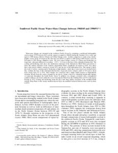 306  JOURNAL OF CLIMATE VOLUME 10