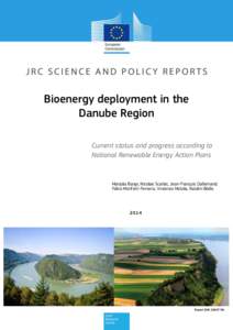 Bioenergy deployment in the Danube Region Current status and progress according to National Renewable Energy Action Plans  Manjola Banja, Nicolae Scarlat, Jean-François Dallemand,